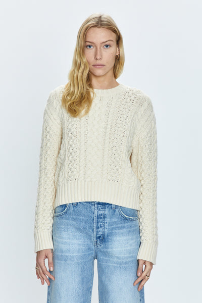 quinn fisherman sweater