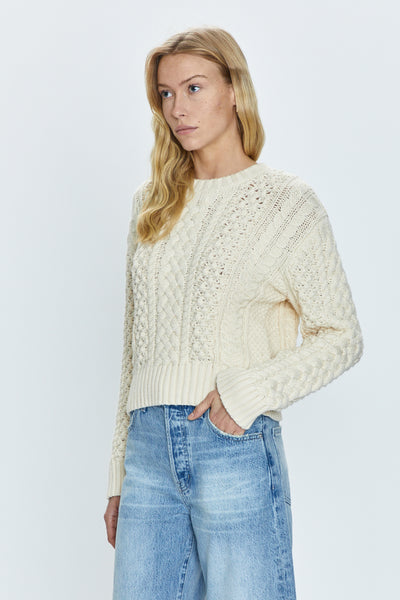 quinn fisherman sweater