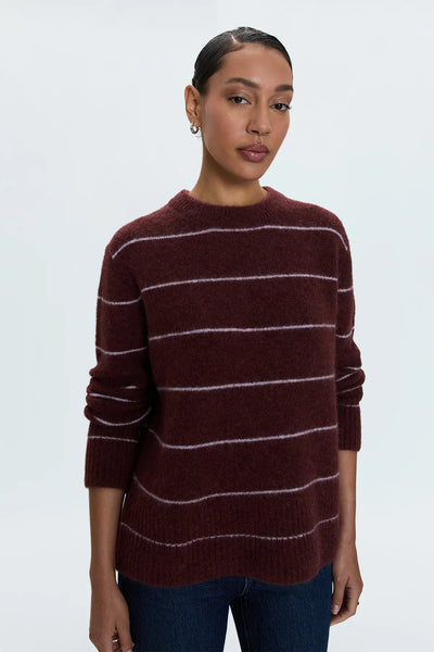 ivy striped sweater