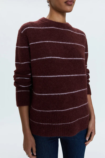 ivy striped sweater