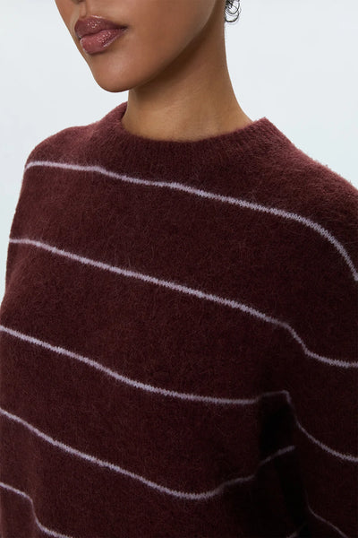 ivy striped sweater