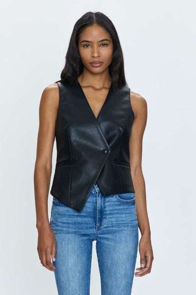 arabella asymetrical vest