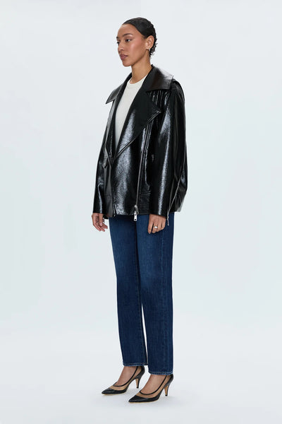 winona faux leather jacket