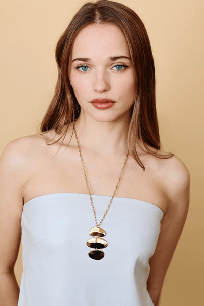 sun stack necklace