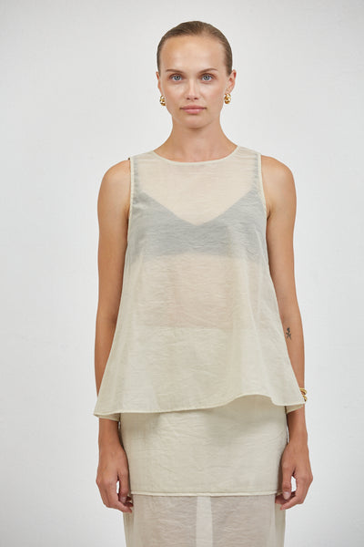 camille sheer top