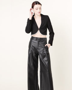 vaughn cropped blazer