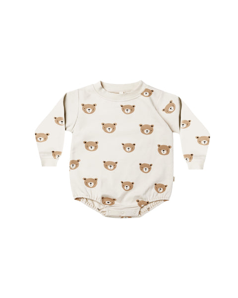 teddy bubble romper