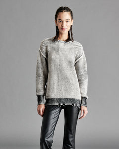 nelson contrast sweater
