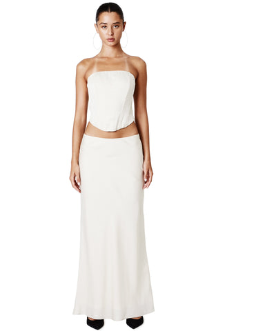 90's bias maxi skirt