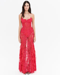 shirley lace maxi dress