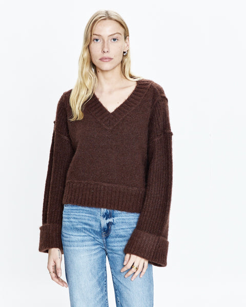 joy cropped boxy sweater