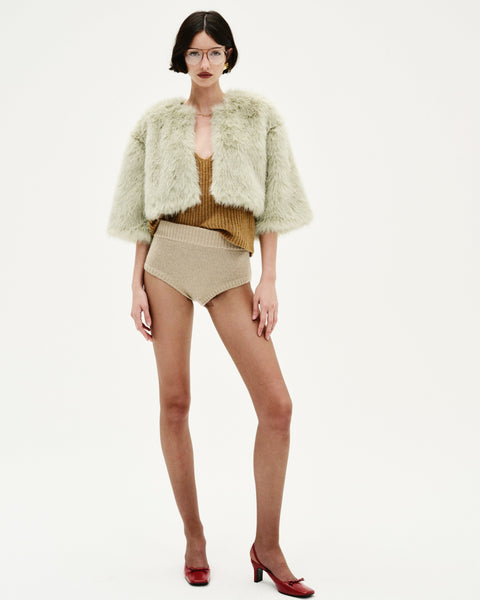 amina cropped fur