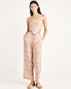 paisley drawstring pant