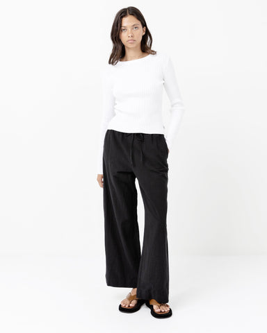 classic drawstring pant