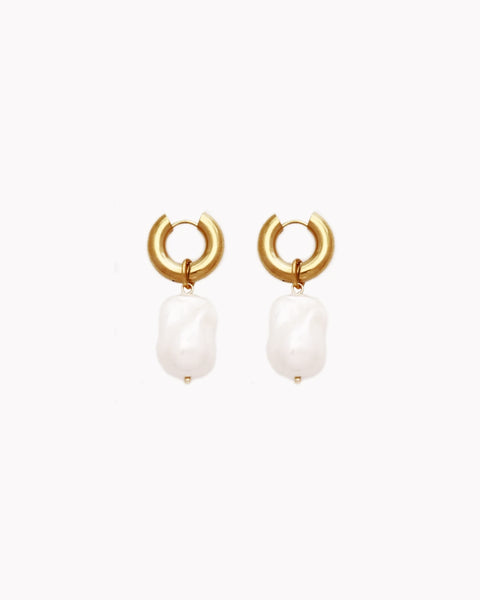 alice pearl drop earrings