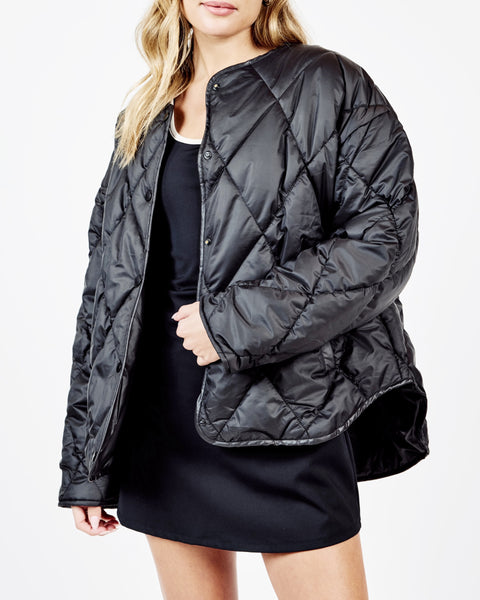 dewdrop quilted puffer