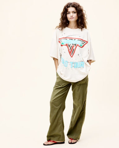 van halen 1980 tour OS tee