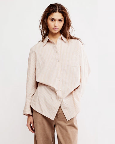 sabine tailored stripe shirt