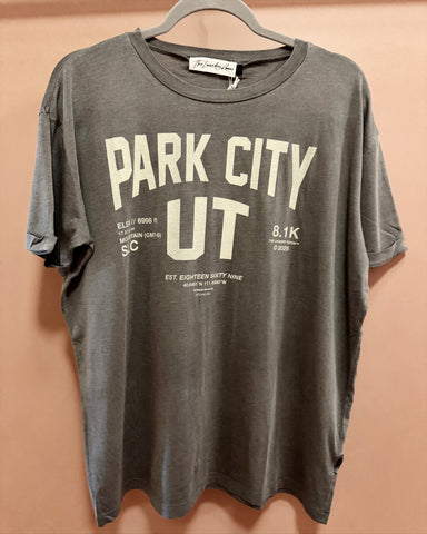 oversized park city tee