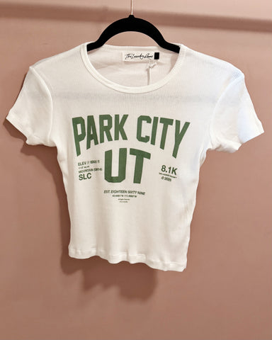park city baby tee