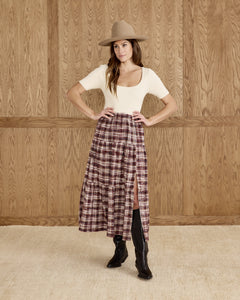 women's scallop tee