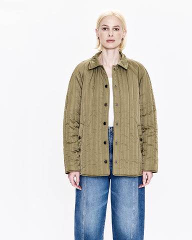 sawyer quilted barn jacket