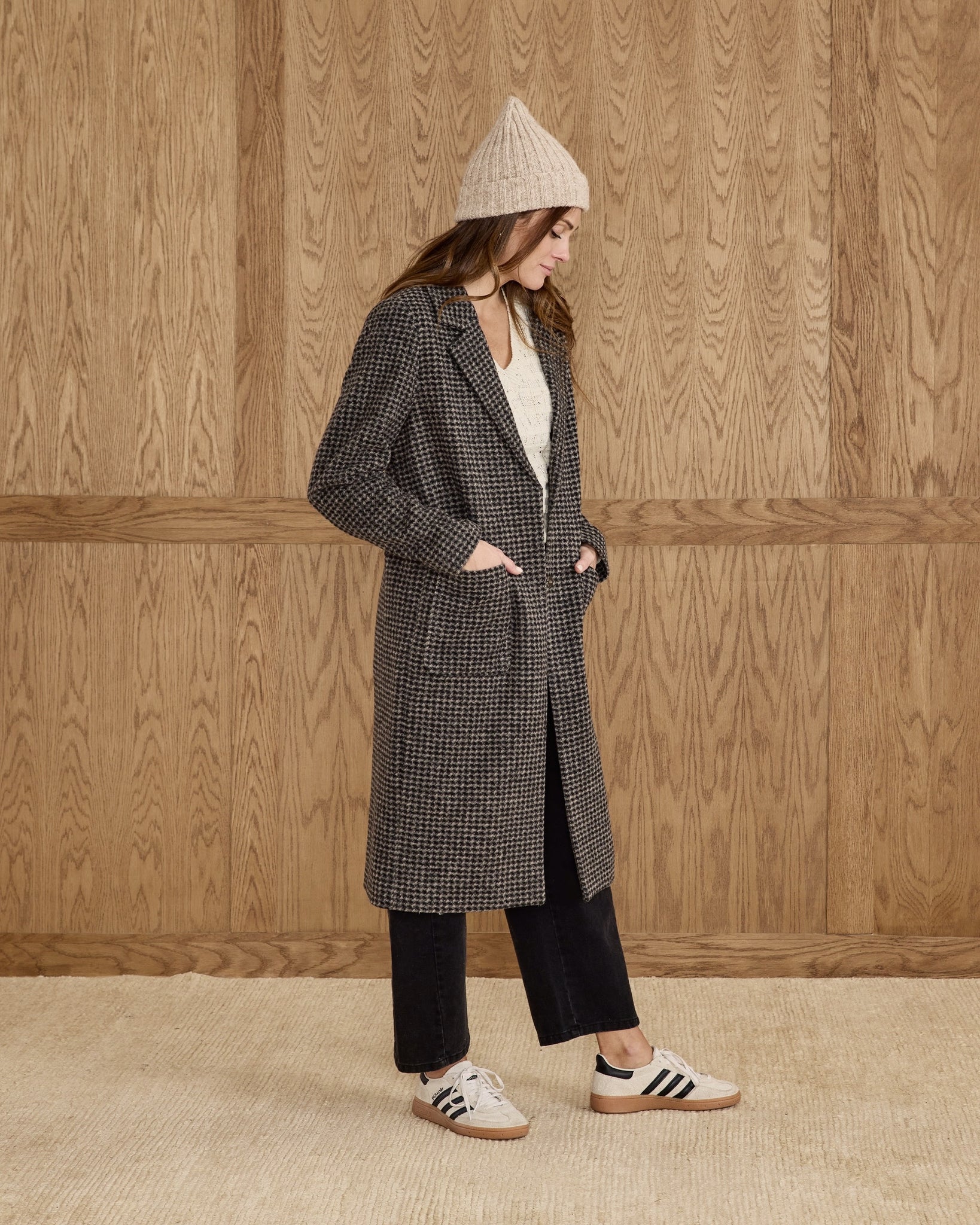 women's longline coat
