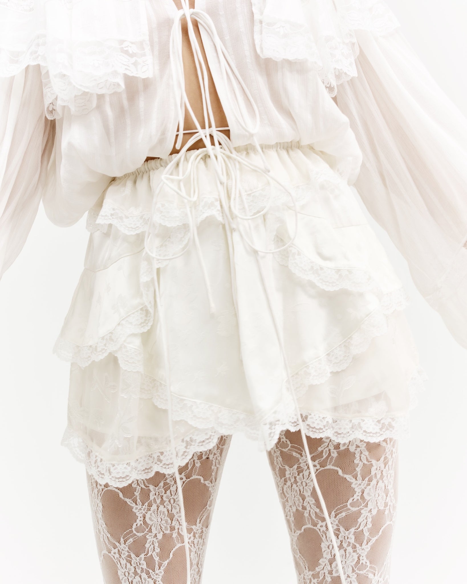 jeanne jacquard mini skirt