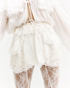 jeanne jacquard mini skirt