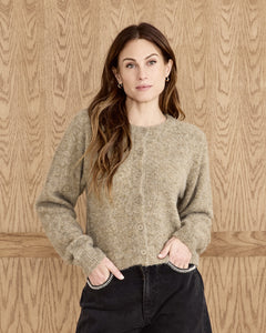 women's fuzzy cardigan