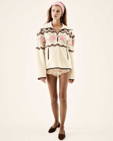 posey sherpa pullover