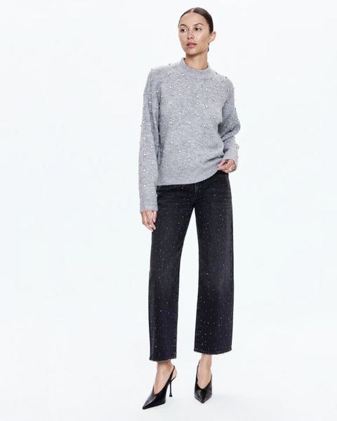 aura crew neck sweater