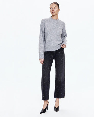 aura crew neck sweater