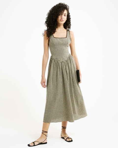 toulouse midi dress