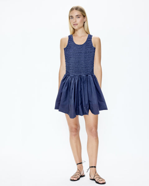 ilona bubble hem dress