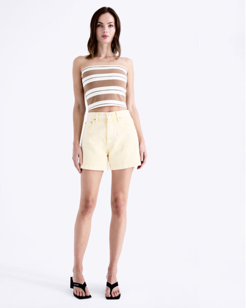 saige high rise a-line short