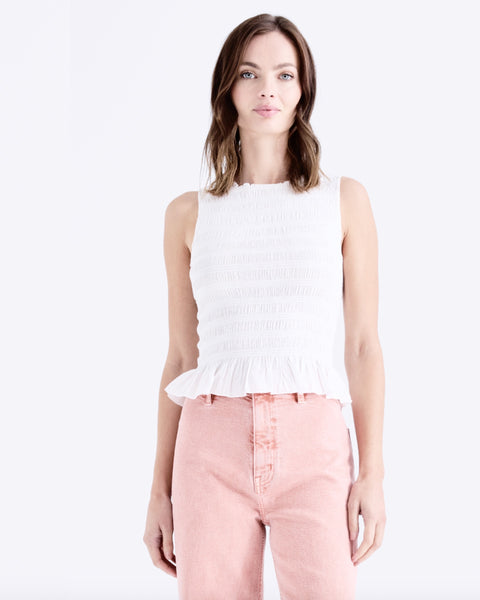 phoebe smocked tank