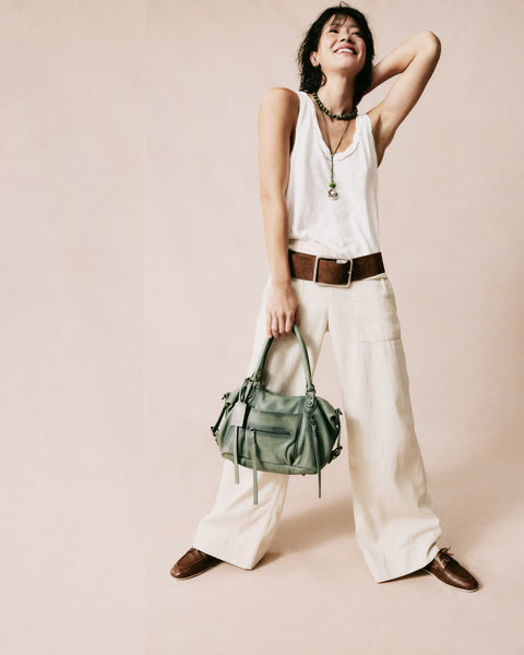 breezy denim pull on