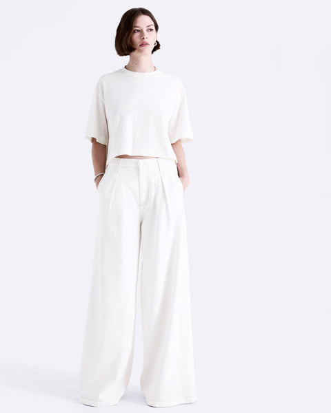 delphine pleated wide leg