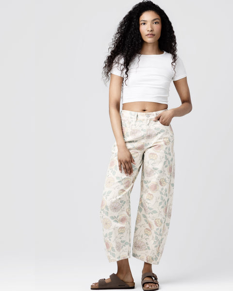 flower crown jeans