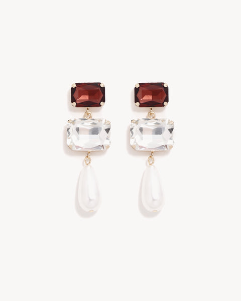 alexis pearl drop earrings
