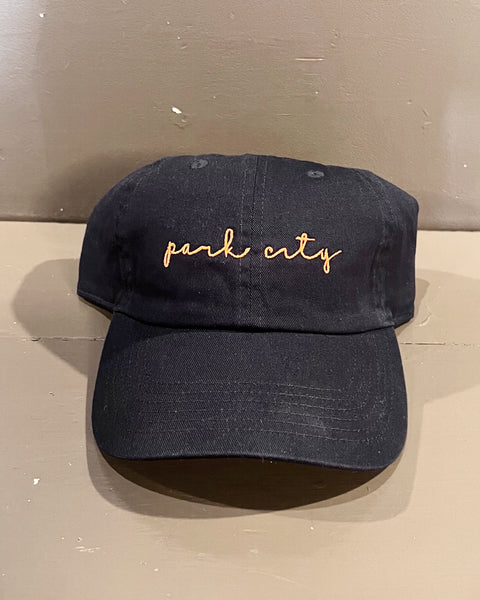 park city script hat