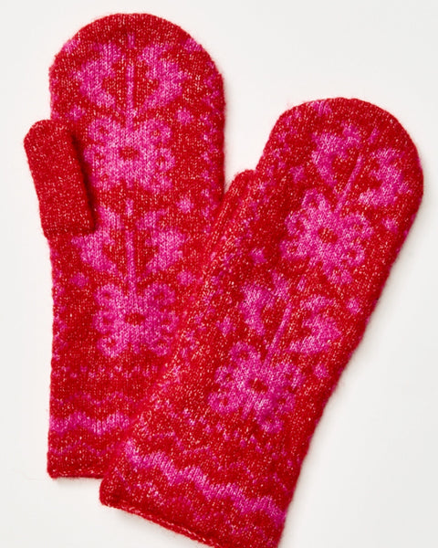 folk mitten
