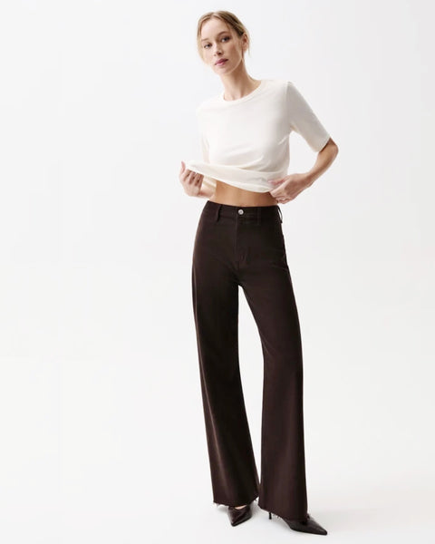 penny high rise wide leg pant