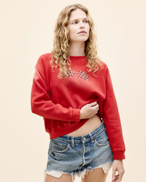 ready set go raglan sweatshirt