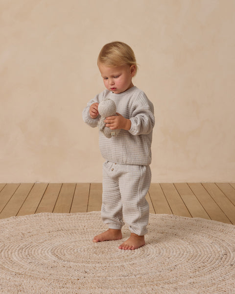 textured sweat set