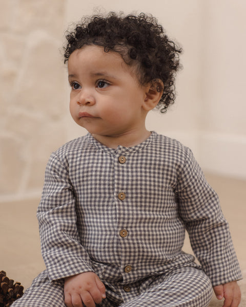 pocketed woven jumpsuit