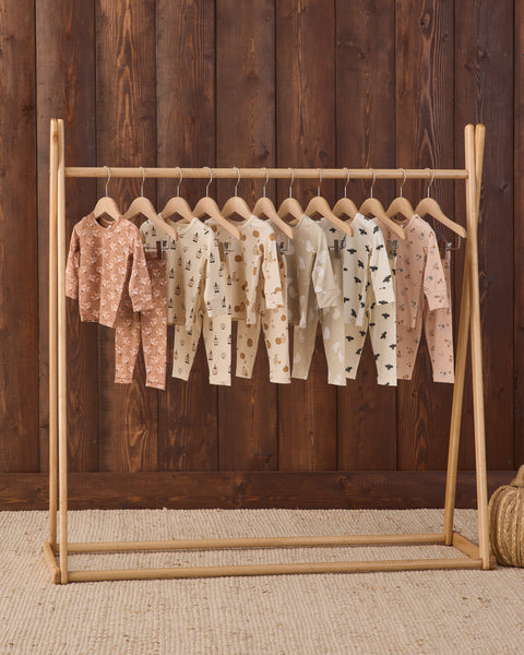 bamboo pajama set dancing ghosts