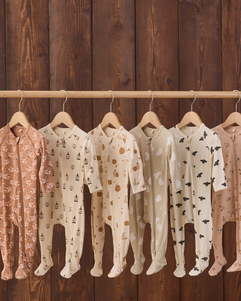 bamboo zip footie dancing ghosts