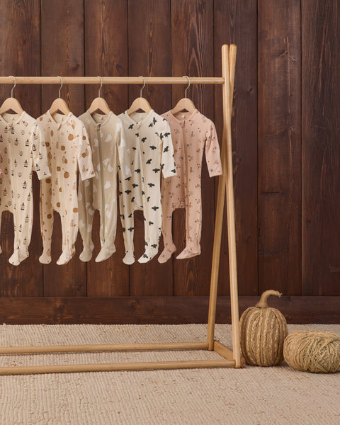 bamboo zip footie dancing ghosts